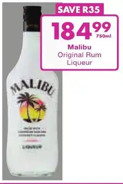 President Liquor Malibu Original Rum Liqueur offer