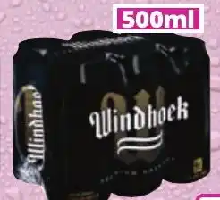 President Liquor Windhoek Premium Draught Beer Cans offer