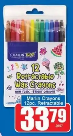A5 Cash & Carry Marlin Crayons Retractable offer