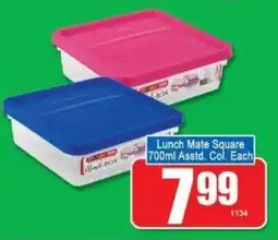 A5 Cash & Carry Lunch Mate Square offer