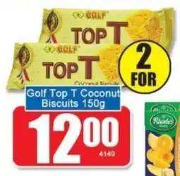 A5 Cash & Carry Golf Top T Coconut Biscuits offer