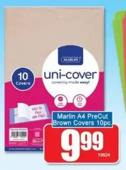 A5 Cash & Carry Marlin A4 PreCut Brown Covers offer