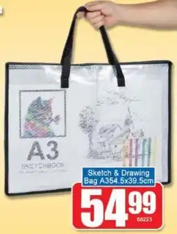 A5 Cash & Carry Sketch & Drawing Bag A3 offer