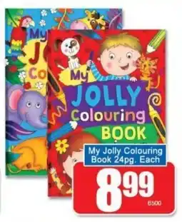A5 Cash & Carry My Jolly Colouring Book offer