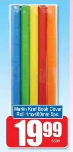 A5 Cash & Carry Marlin Kraf Book Cover Roll offer