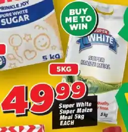 OK Grocer Super White Super Maize Meal offer