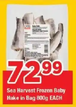 OK Grocer Sea Harvest Frozen Baby Hake in Bag offer