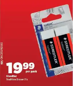 OK Grocer Staedtler Tradition Eraser offer