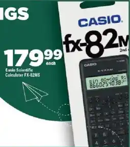 OK Grocer Casio Scientific Calculator FX-82MS offer