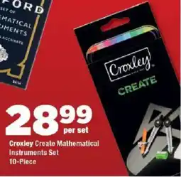OK Grocer Croxley Create Mathematical Instruments Set offer