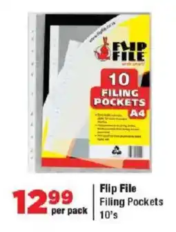 OK Grocer Flip File Filing Pockets offer