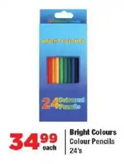 OK Grocer Bright Colours Colour Pencils offer