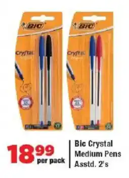 OK Grocer Bic Crystal Medium Pens offer