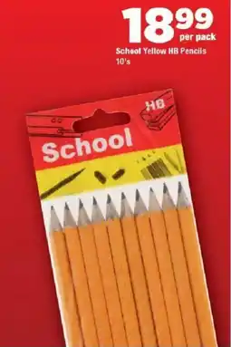 OK Grocer School Yellow HB Pencils offer