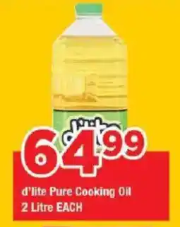 OK Grocer D'lite Pure Cooking Oil offer