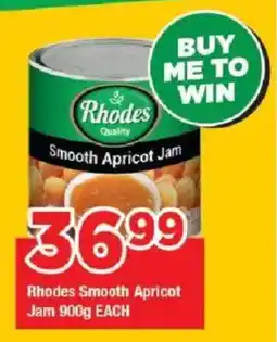 OK Grocer Rhodes Smooth Apricot Jam offer