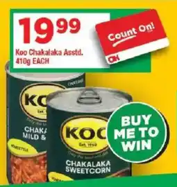 OK Grocer Koo Chakalaka offer