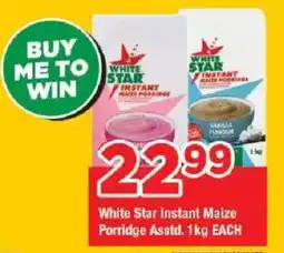 OK Grocer White Star Instant Maize Porridge offer