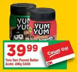 OK Grocer Yum Yum Peanut Butter offer