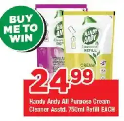 OK Grocer Handy Andy All Purpose Cream Cleaner Asstd. Refill offer