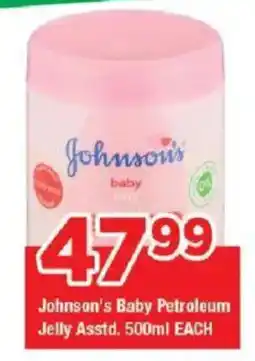 OK Grocer Johnson's Baby Petroleum Jelly offer