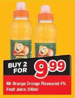 OK Grocer Mr Orange Orange Flavoured 4% Fruit Juice offer