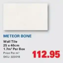 Cashbuild Meteor bone wall tile offer