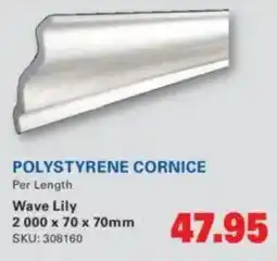 Cashbuild Polystyrene cornice offer
