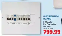 Cashbuild Distribution board offer