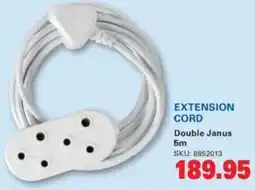 Cashbuild Extension cord double janus offer