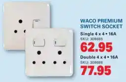 Cashbuild Waco premium switch socket offer