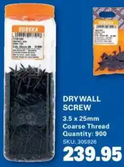 Cashbuild Drywall screw offer