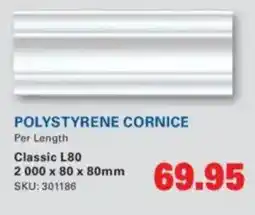 Cashbuild Polystyrene Cornice Classic L80 offer