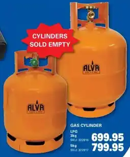 Cashbuild Alva gas cylinder offer