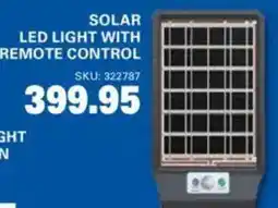 Cashbuild Solar led light with remote control offer