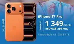 Cellucity iPhone 17 Pro offer