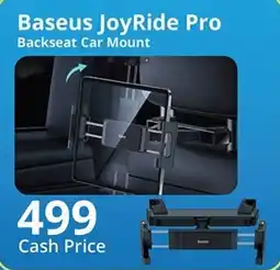 Cellucity Baseus JoyRide Pro Backseat Car Mount offer