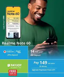 Cellucity Realme Note 60 offer