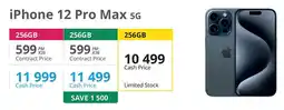 Cellucity iPhone 12 Pro Max 5G 256GB offer