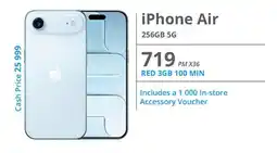 Cellucity iPhone Air 256GB 5G offer