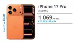 Cellucity iPhone 17 Pro 256GB 5G offer
