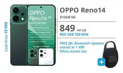 Cellucity OPPO Reno14 5G 512GB 5G offer