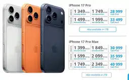 Cellucity iPhone 17 Pro Max 256GB 5G offer