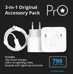Cellucity 3-in-1 Original Accessory Pack offer