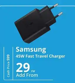 Cellucity Samsung 45W Fast Travel Charger offer