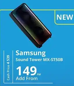 Cellucity Samsung Sound Tower MX-ST50B offer