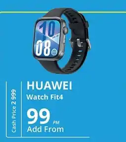 Cellucity Huawei Watch Fit4 offer