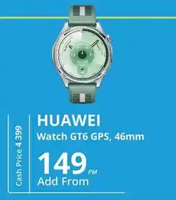 Cellucity Huawei Watch GT6 GPS, 46mm offer