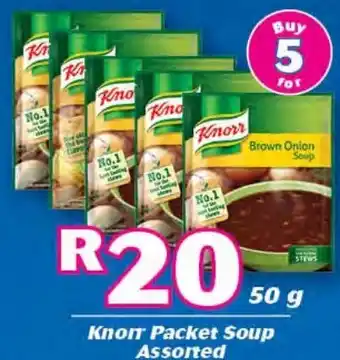Knorr Packet Soup Assorted 50 g