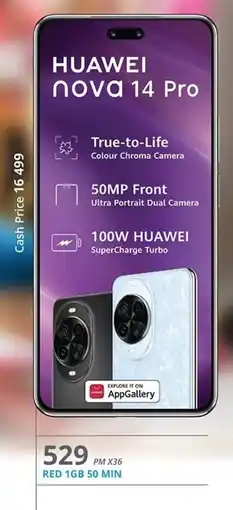 Cellucity HUAWEI Nova 14 Pro offer